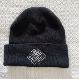 YP Classics Yupoong Black Beanie Hat